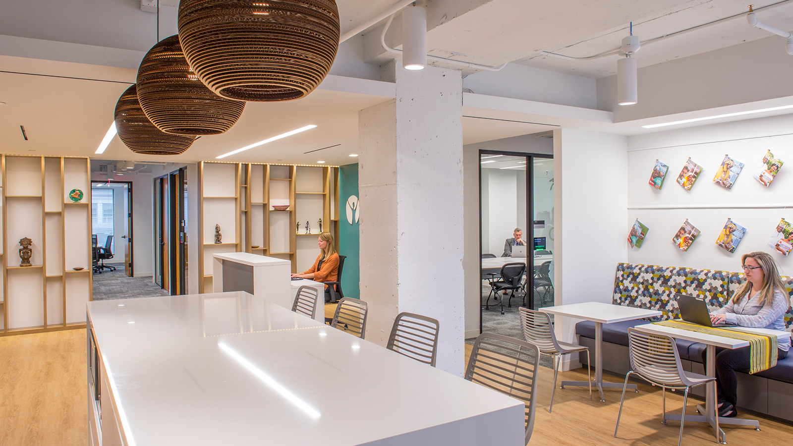 Meeting space at a global non-profit