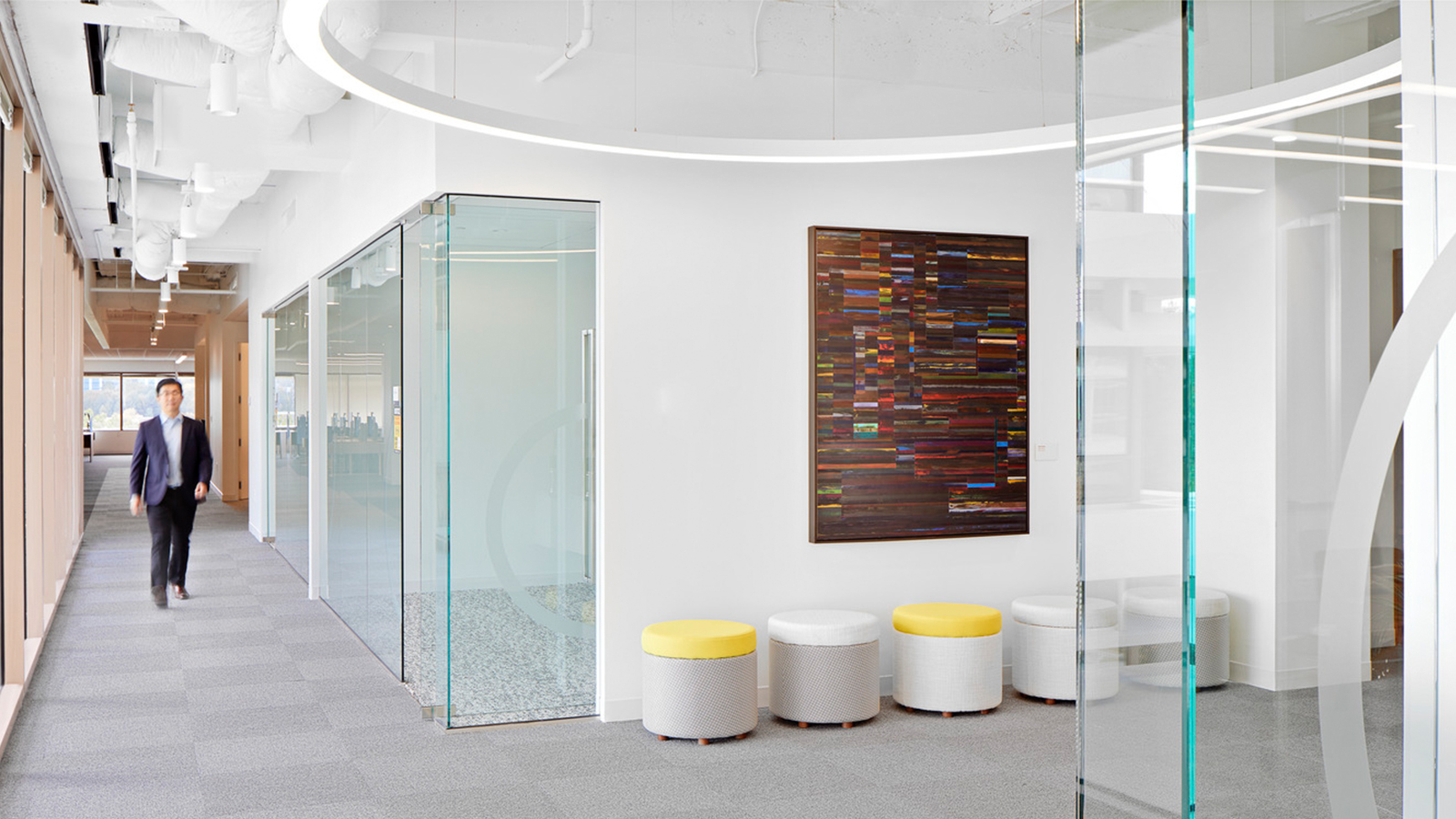 Meeting room space at Acoustic's offices.