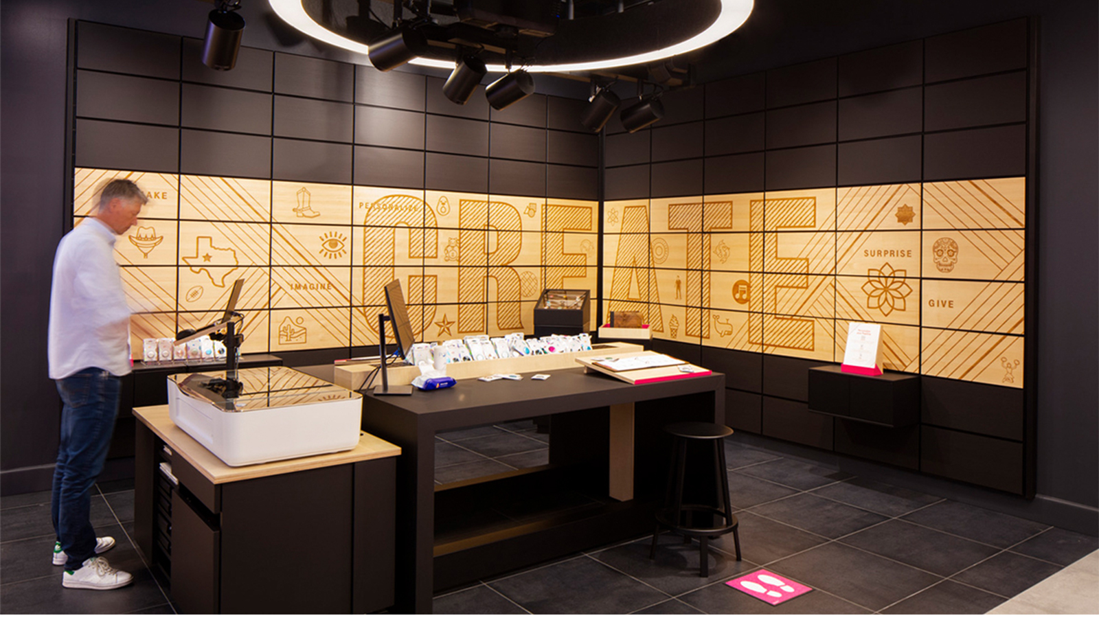 T-Mobile experience center