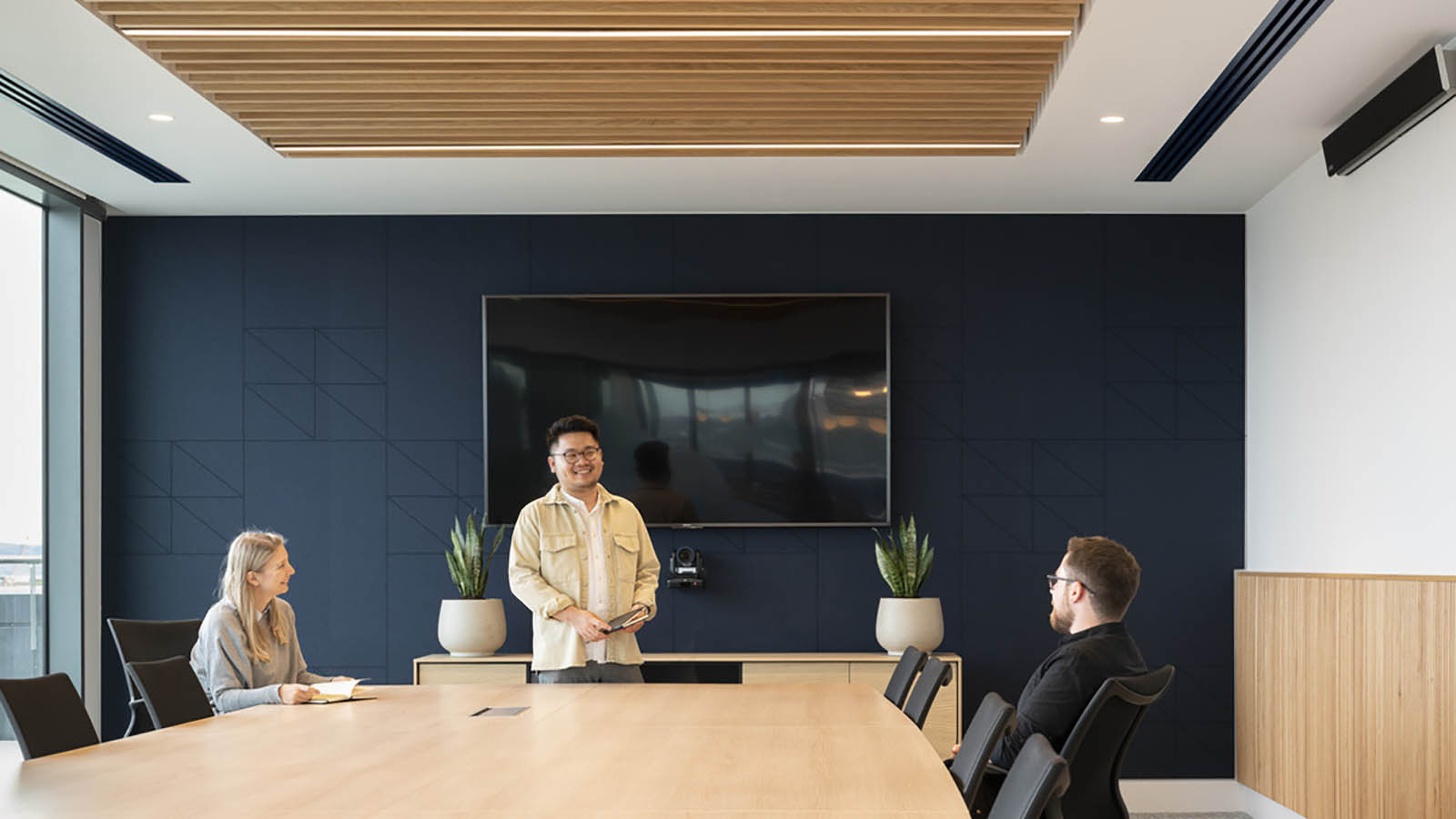 Rabobank Dublin's meeting space