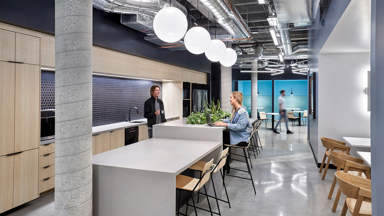 Workplace café in Los Angeles