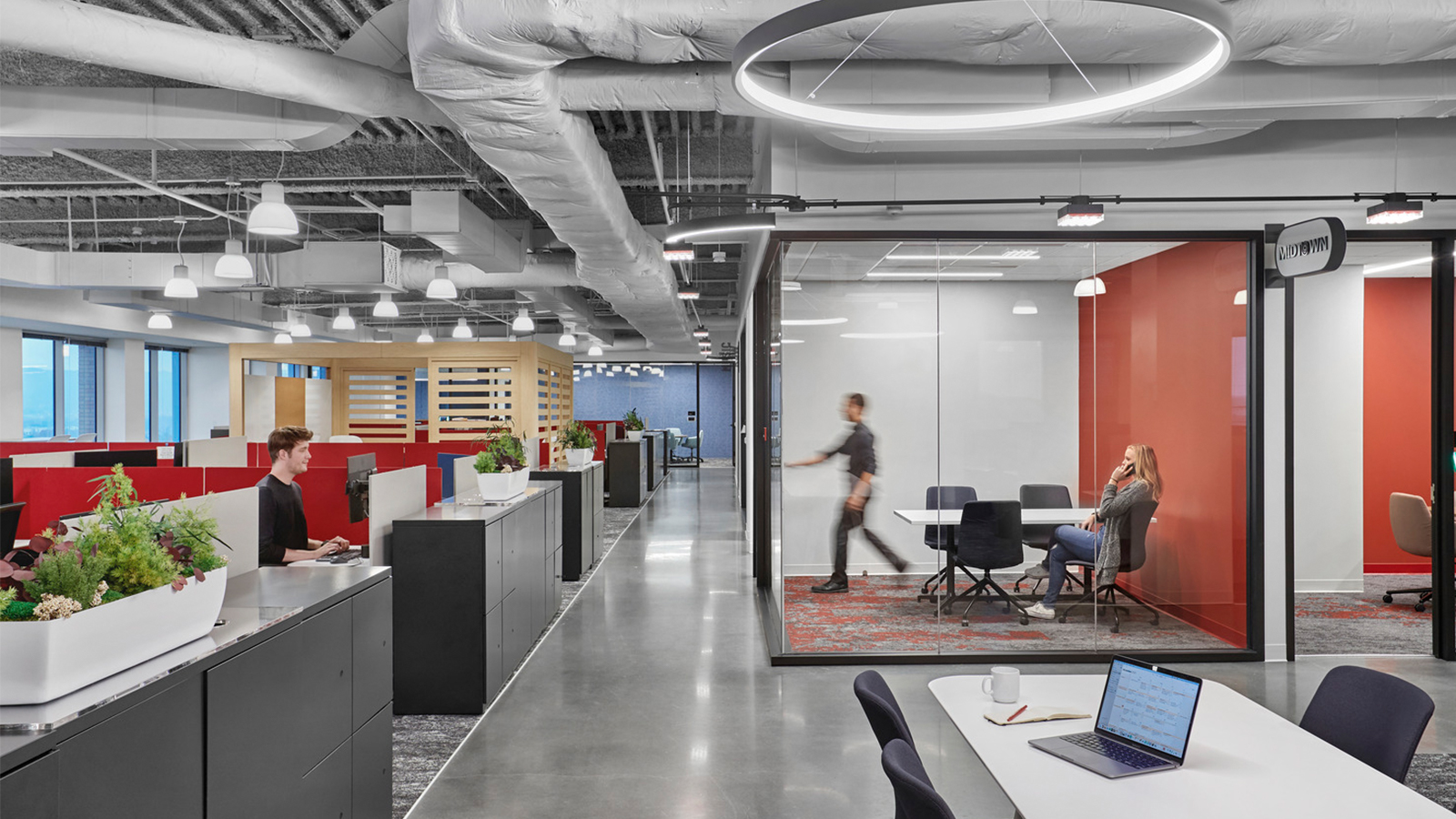 Alleyways inspired by downtown Nashville architecture