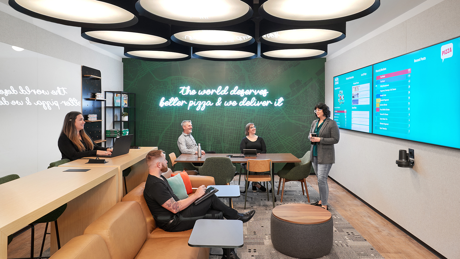 Casual meeting space