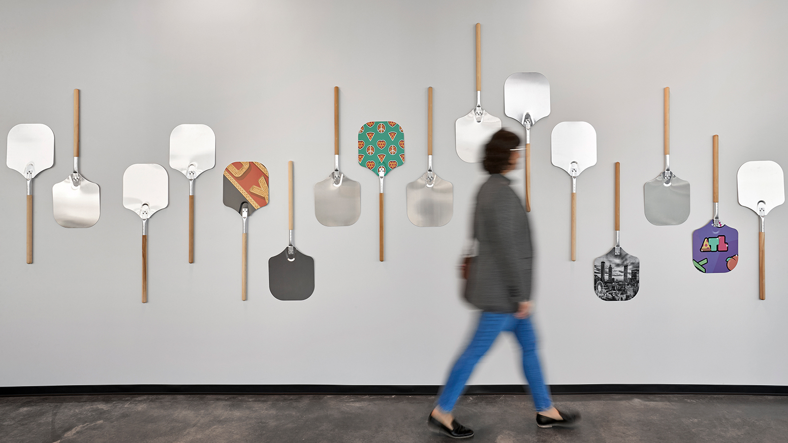 Pizza peels as EGD at Papa Johns' Atlanta location