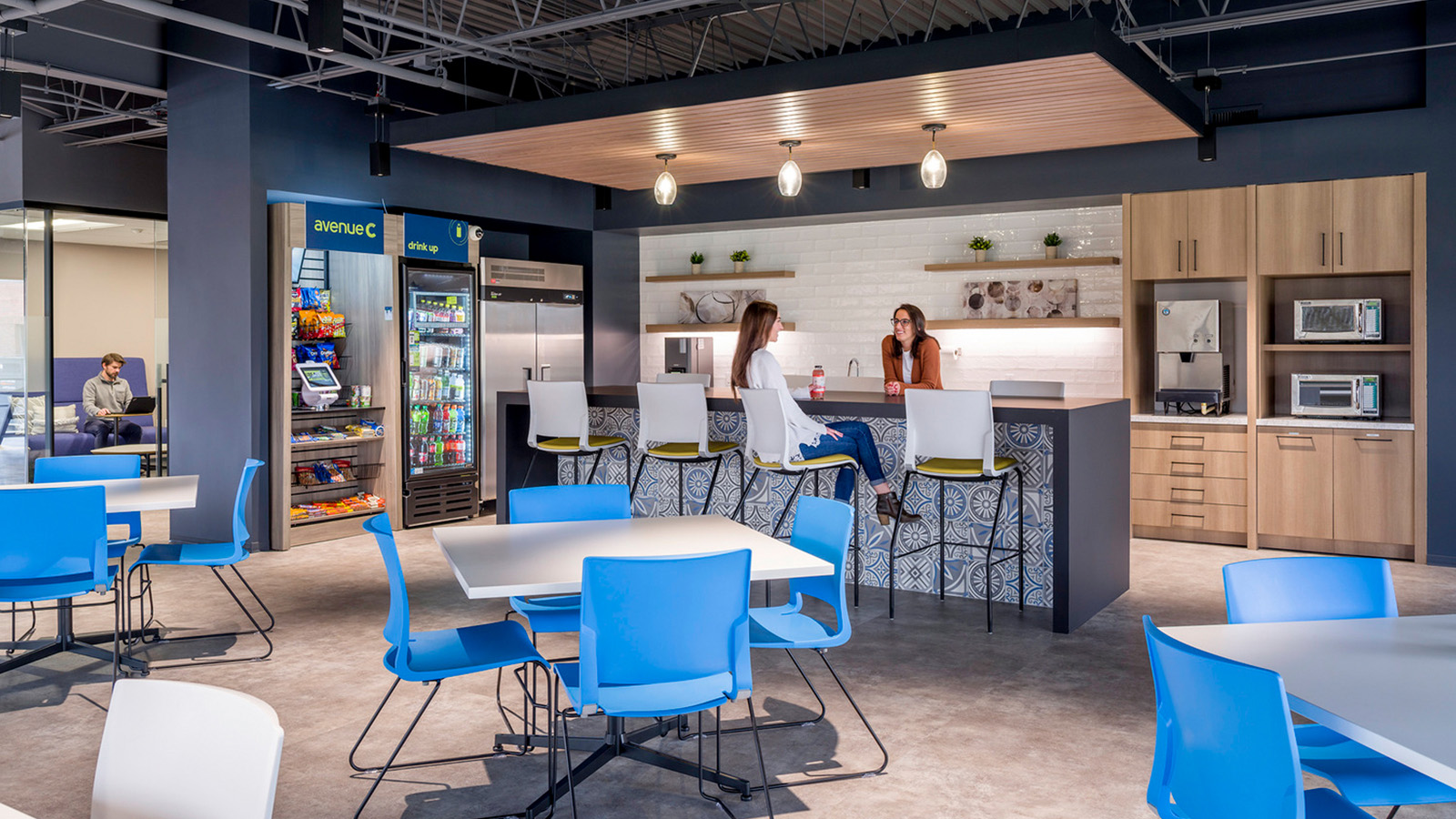 Cafe/Eatery space designed by IA Interior Architects