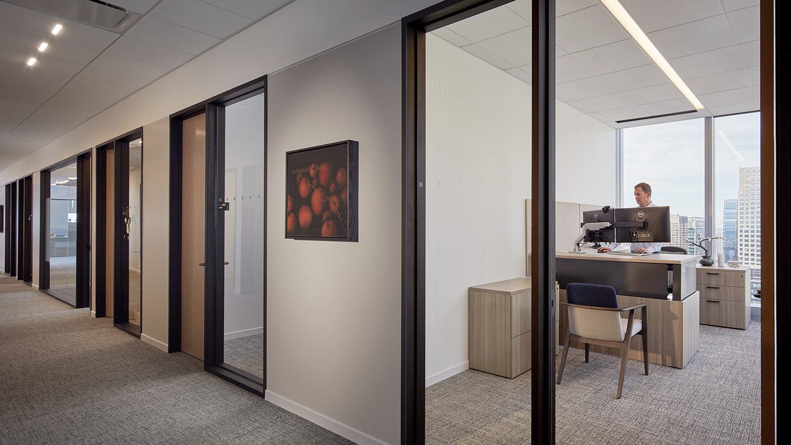 Perimeter private offices