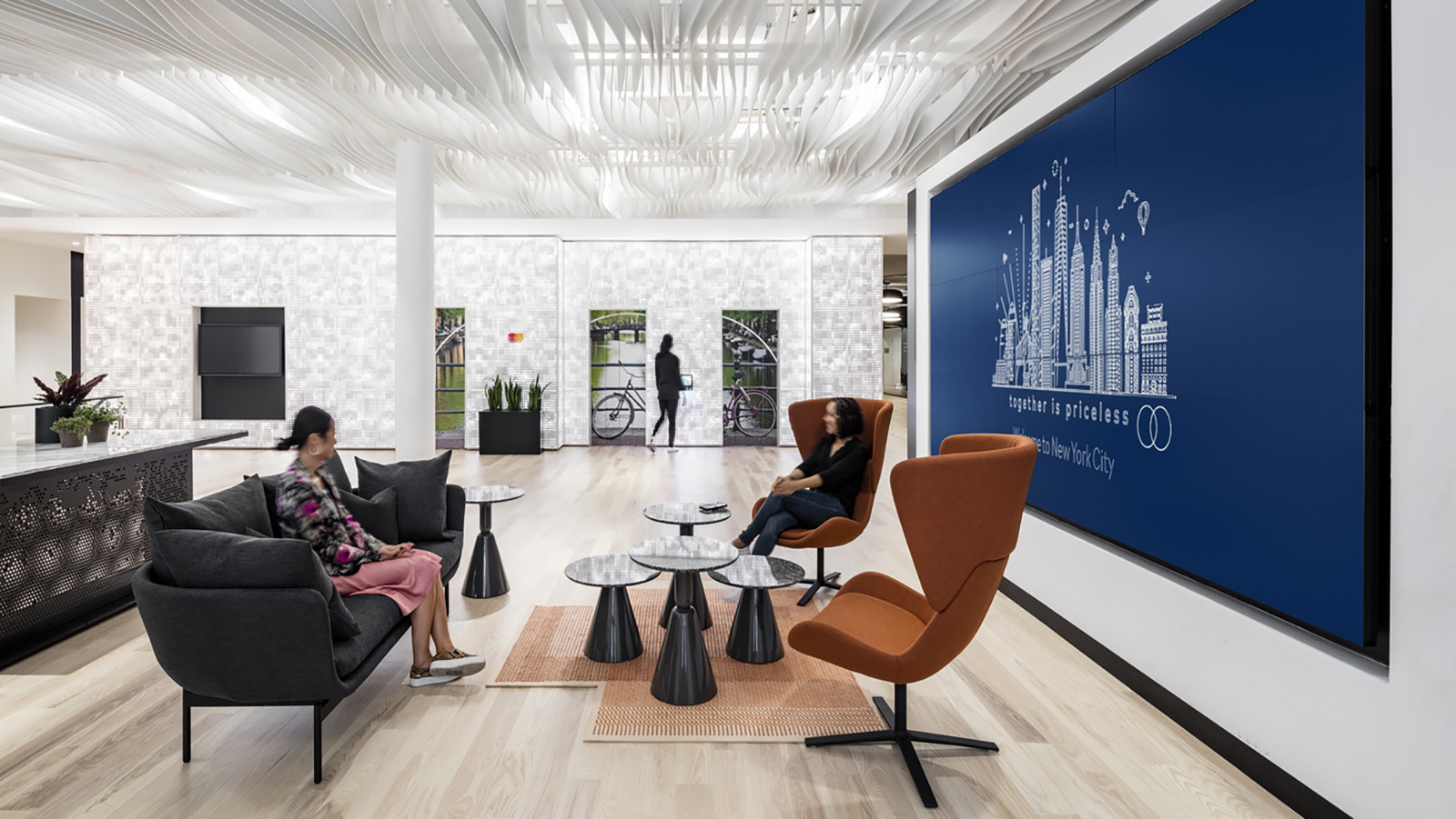 Collaboration space at IA Interior Architects