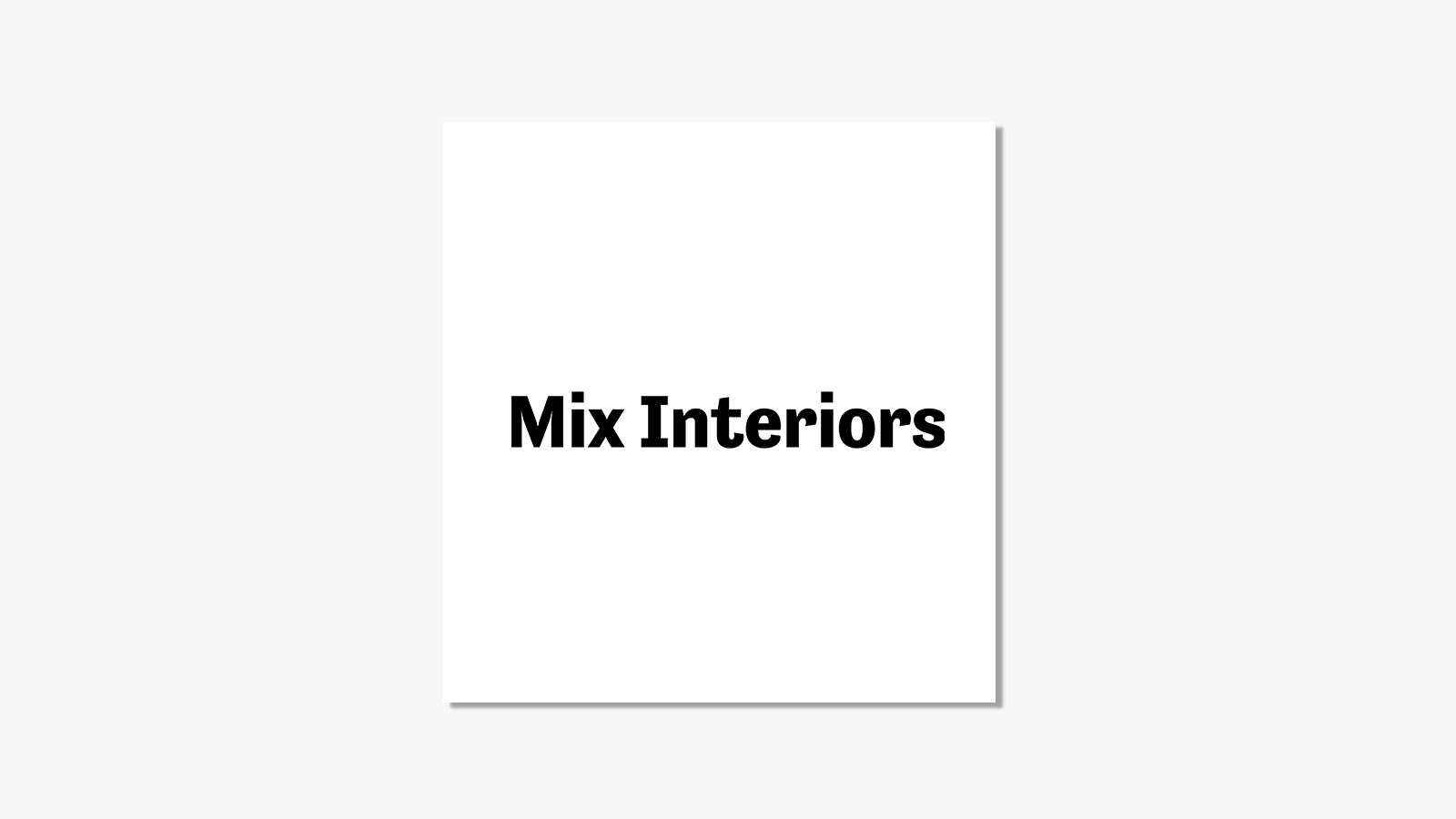 Mix Interiors
