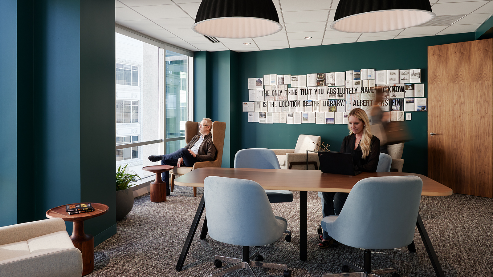 Meeting space at Uber's Seattle Offices