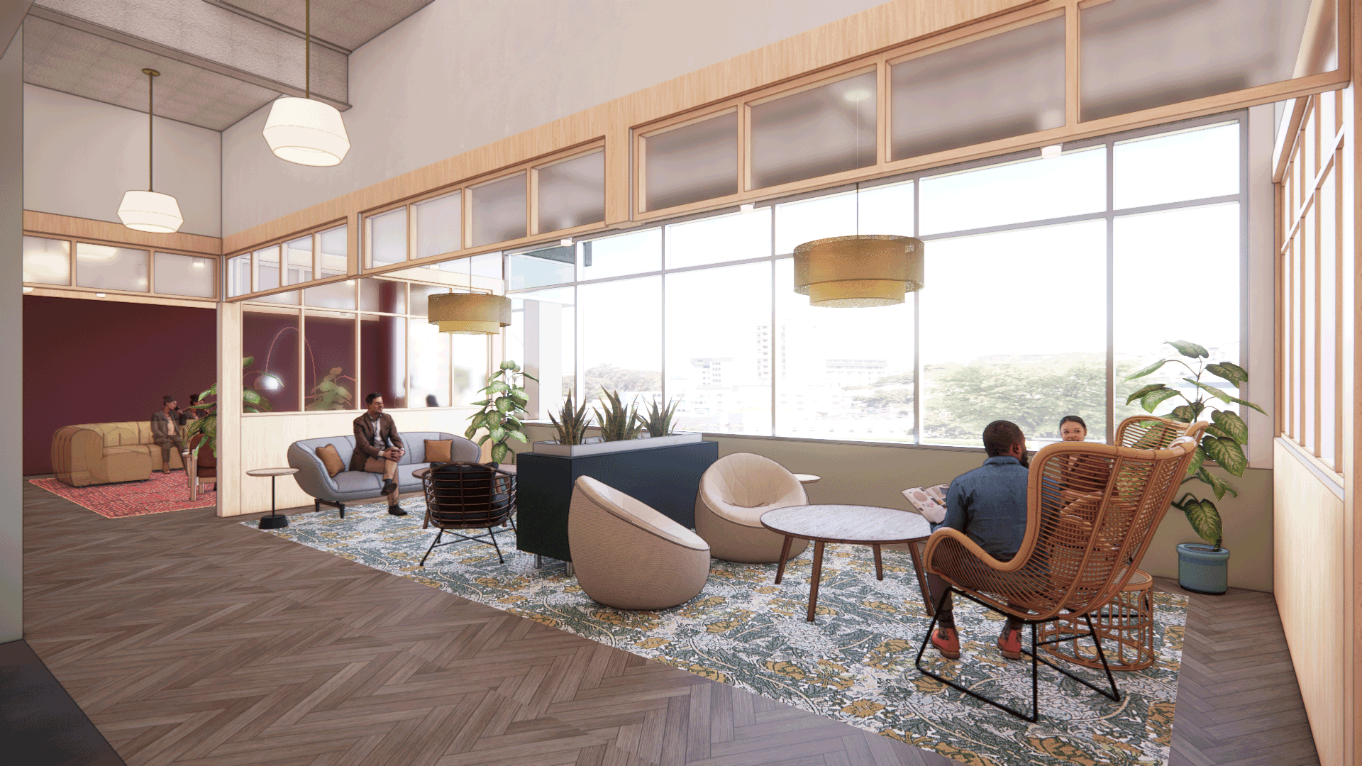 Amenity Areas SCIF Amenity Area Rendering