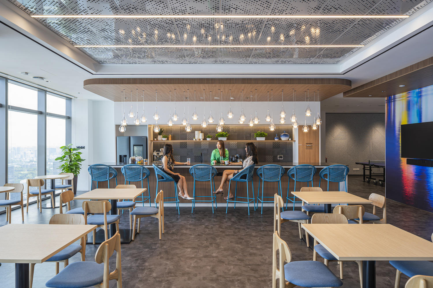 Confidential Global Client Singapore Reception Work Cafe