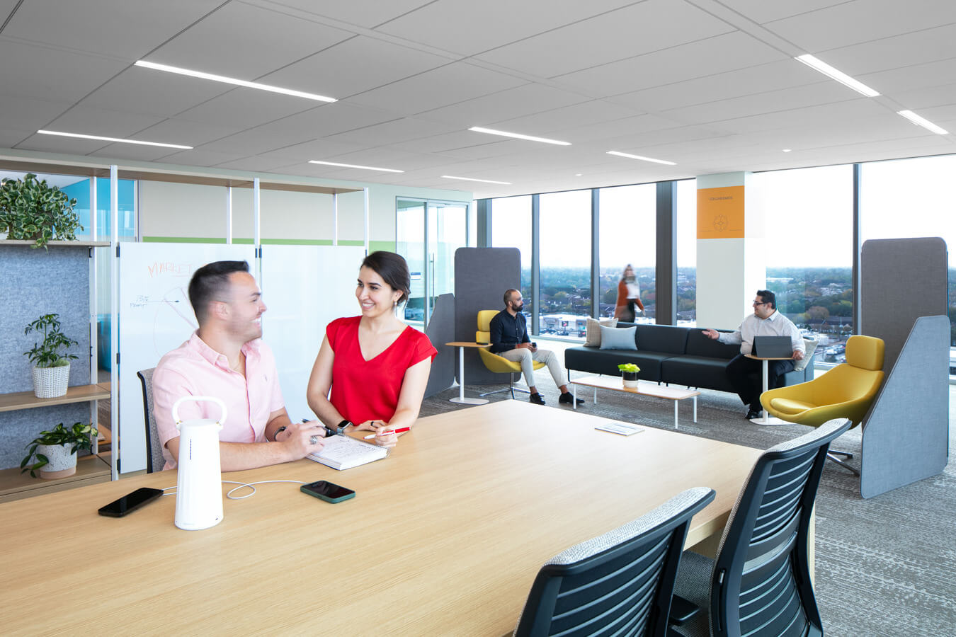 Shell USA, Inc._Woodcreek Campus Collaboration Floor Renovation_Houston TX_Collaborative Area (1)