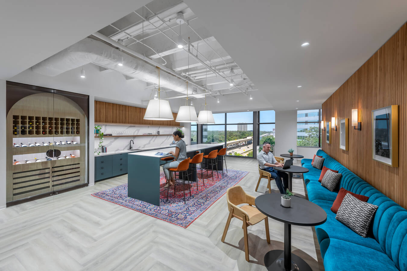 Wilson Cribbs + Goren_Park Towers N. Relocation_Houston TX_Cafe Bar and Lounge (3)