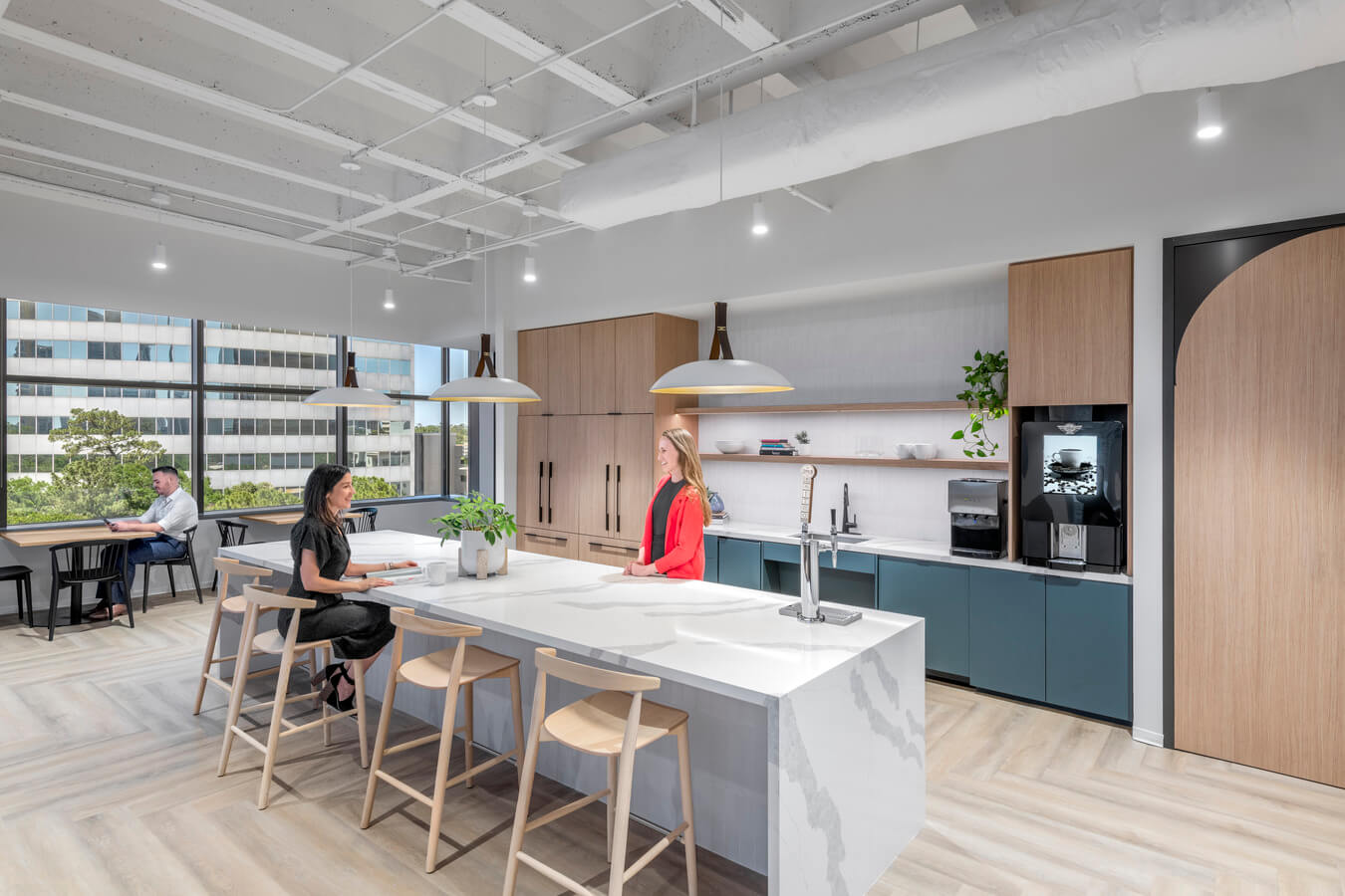 Wilson Cribbs + Goren_Park Towers N. Relocation_Houston TX_Cafe and Lounge (1)