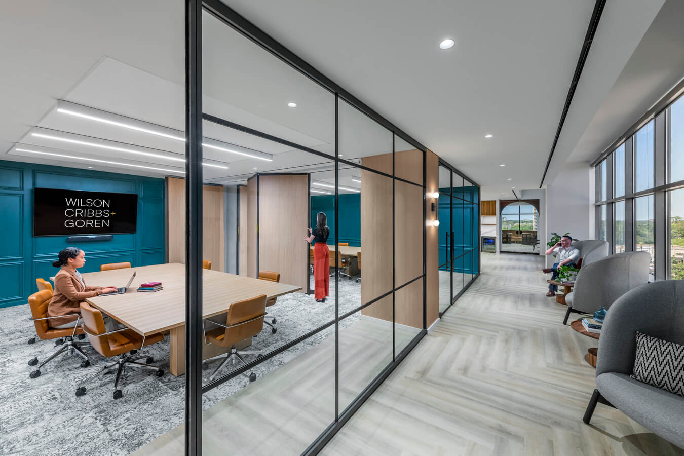 Wilson Cribbs + Goren_Park Towers N. Relocation_Houston TX_Conference Room(2)