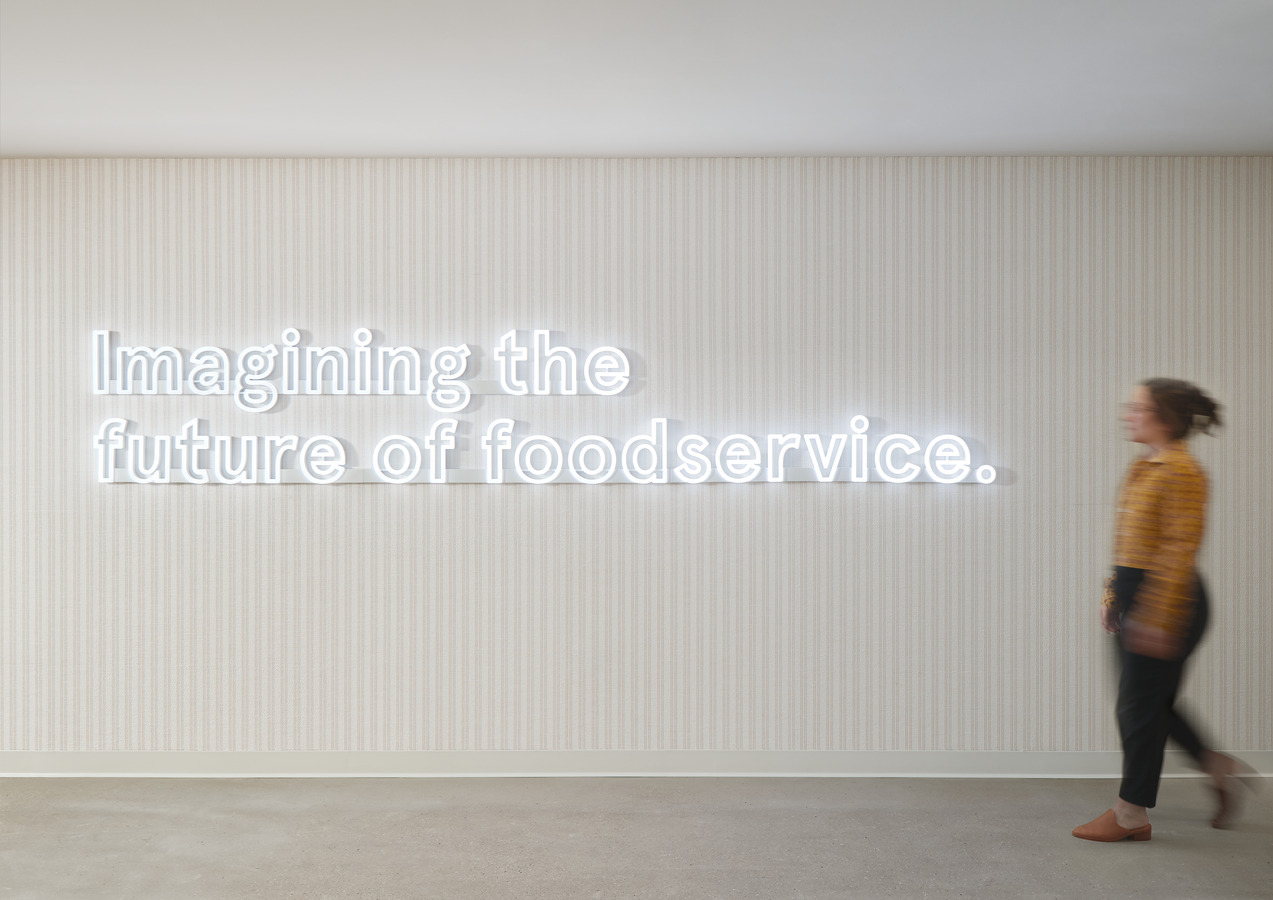 Relish Works Chicago Lit Sign